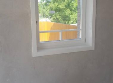 Fehér duplex osztású fa ablak